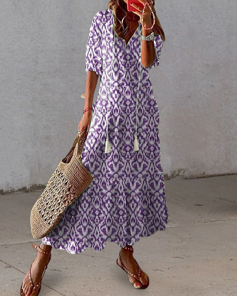 SUZIE | BOHO VINTAGE TUMMY COVERING SUMMER DRESS