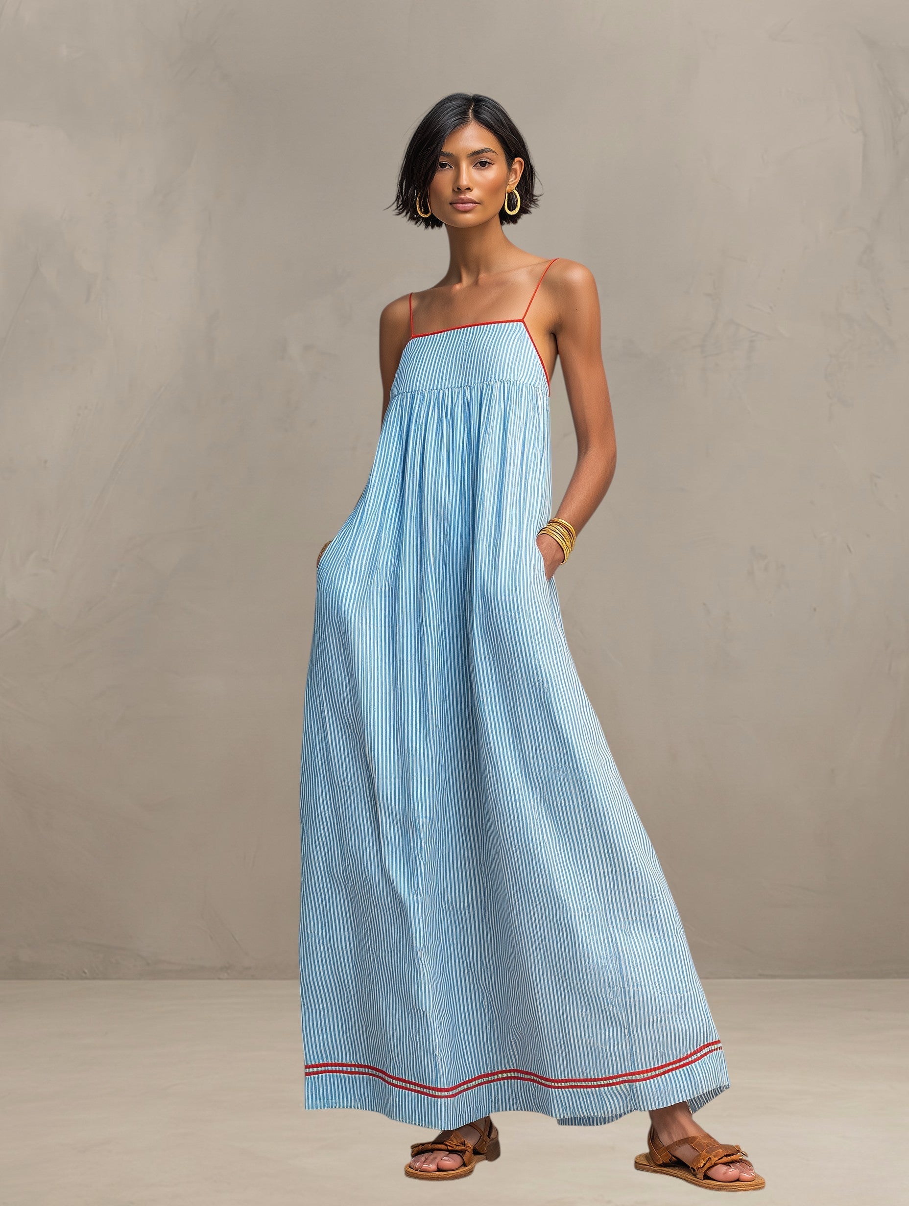 PEARL | FLOWING SUMMER MAXI DRESS