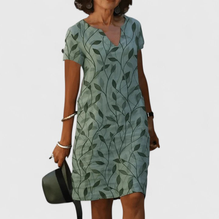ROSALYN | ELEGANT TUMMY COVERING SUMMER DRESS