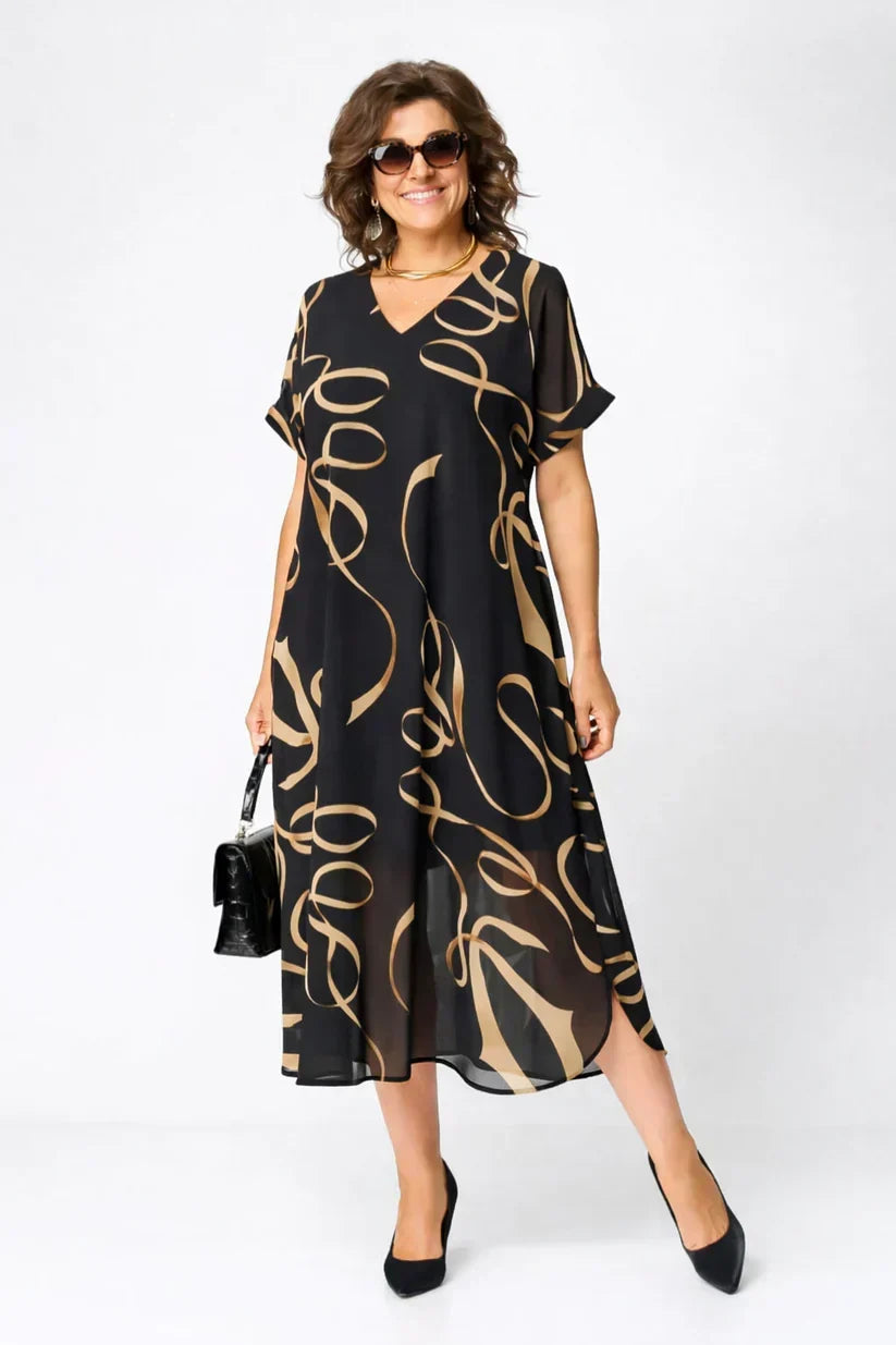 DIANE | COZY ELEGANT MIDI DRESS
