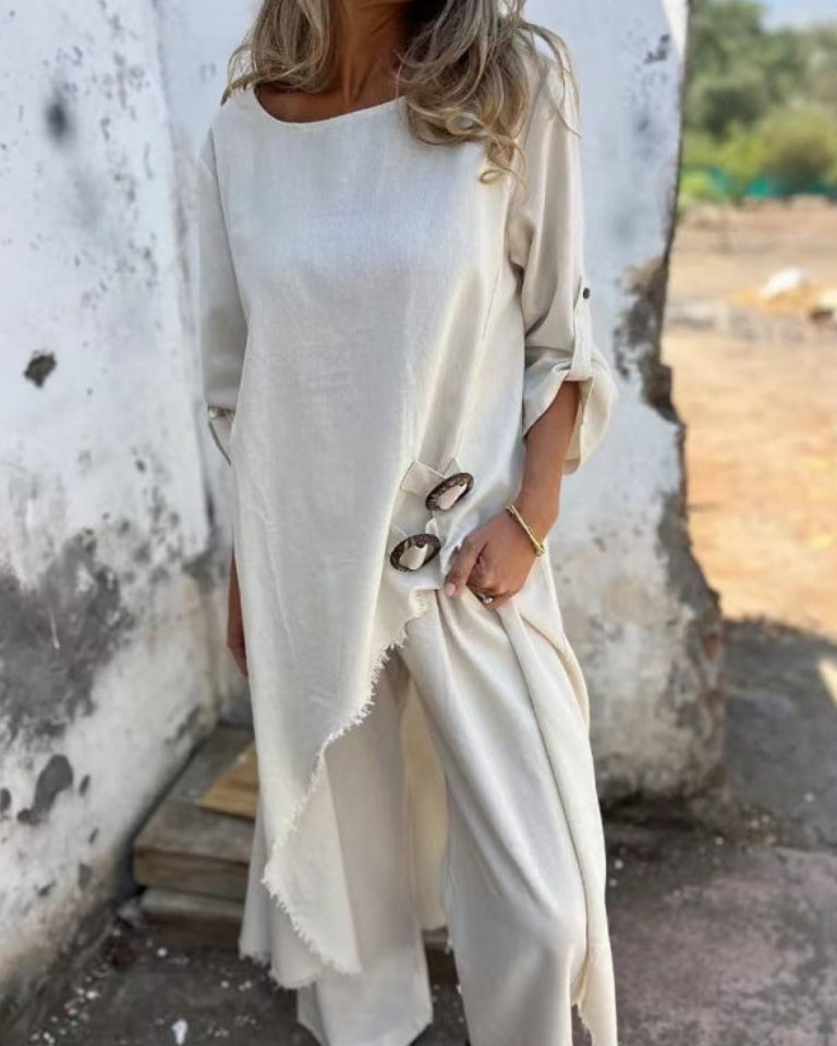CLARISSA | RELAXED TUMMY COVERING TWO-PIECE SET