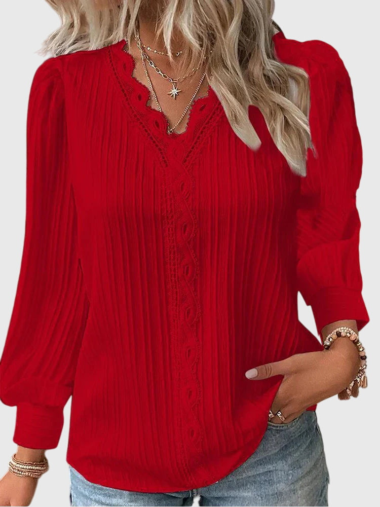 ZARA | ELEGANT TUMMY COVERING BLOUSE