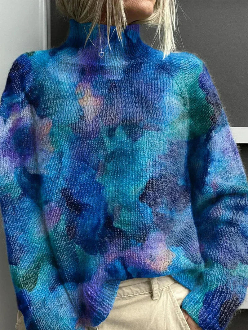 NOLIA | PRINTED NATURE-MOTIF SWEATER