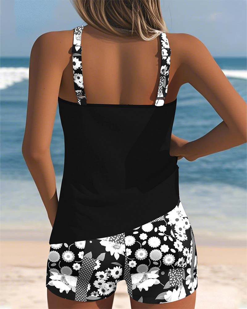 MIA | RELAXED FIT TUMMY COVERAGE SWIMSUIT SET