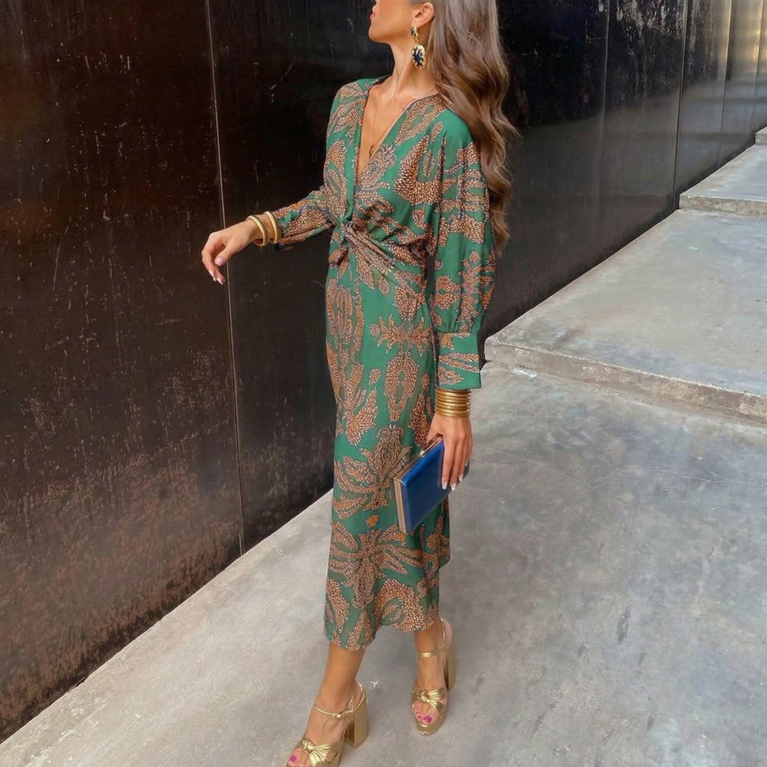 ALISON | STYLISH TUMMY COVERING MAXI DRESS