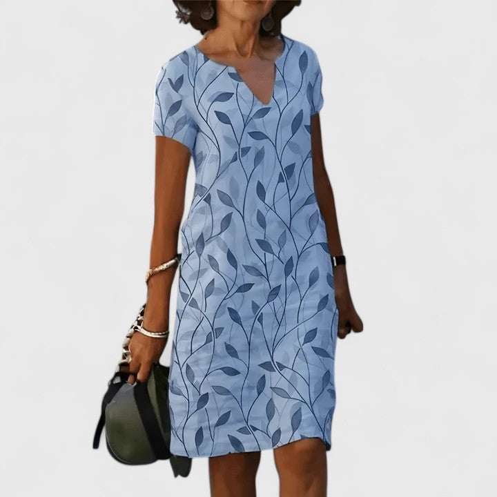 ROSALYN | ELEGANT TUMMY COVERING SUMMER DRESS