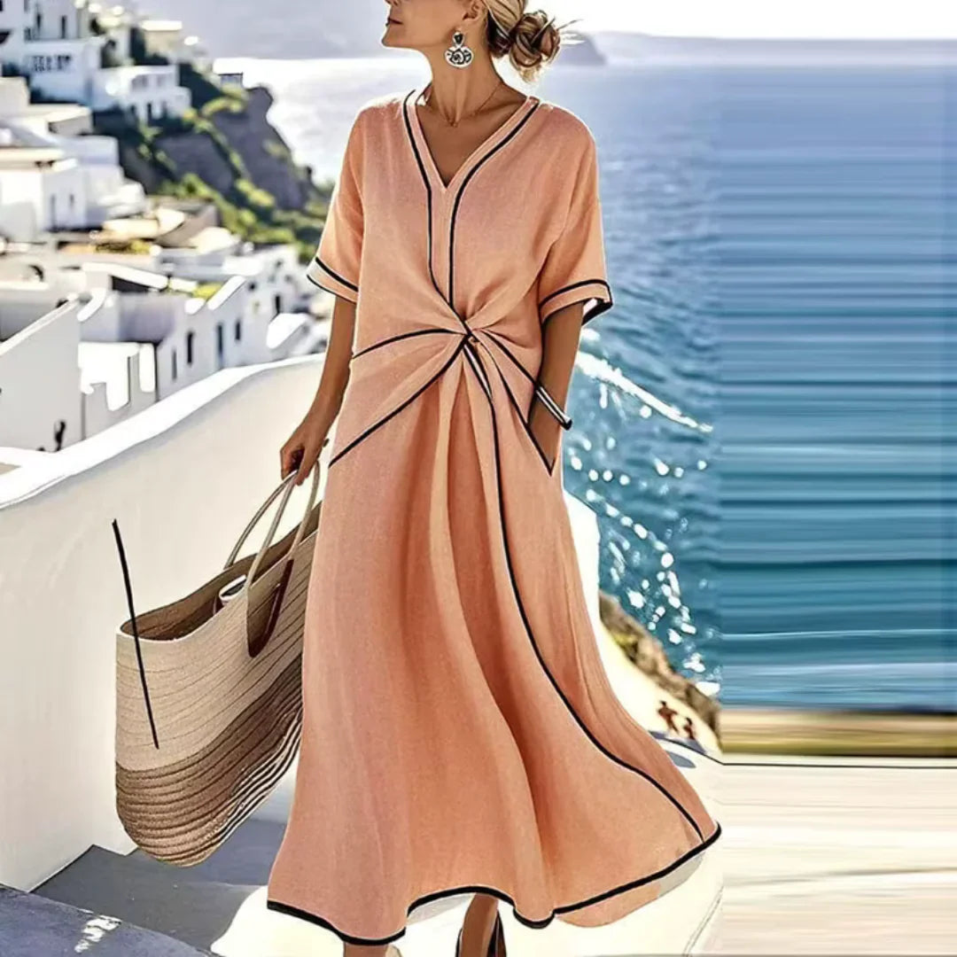 SOFIA | ELEGANT FLATTERING MAXI DRESS