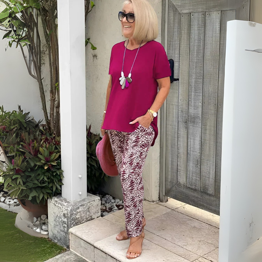 ISOBEL | ELEGANT TUMMY COVERING TWO-PIECE SET