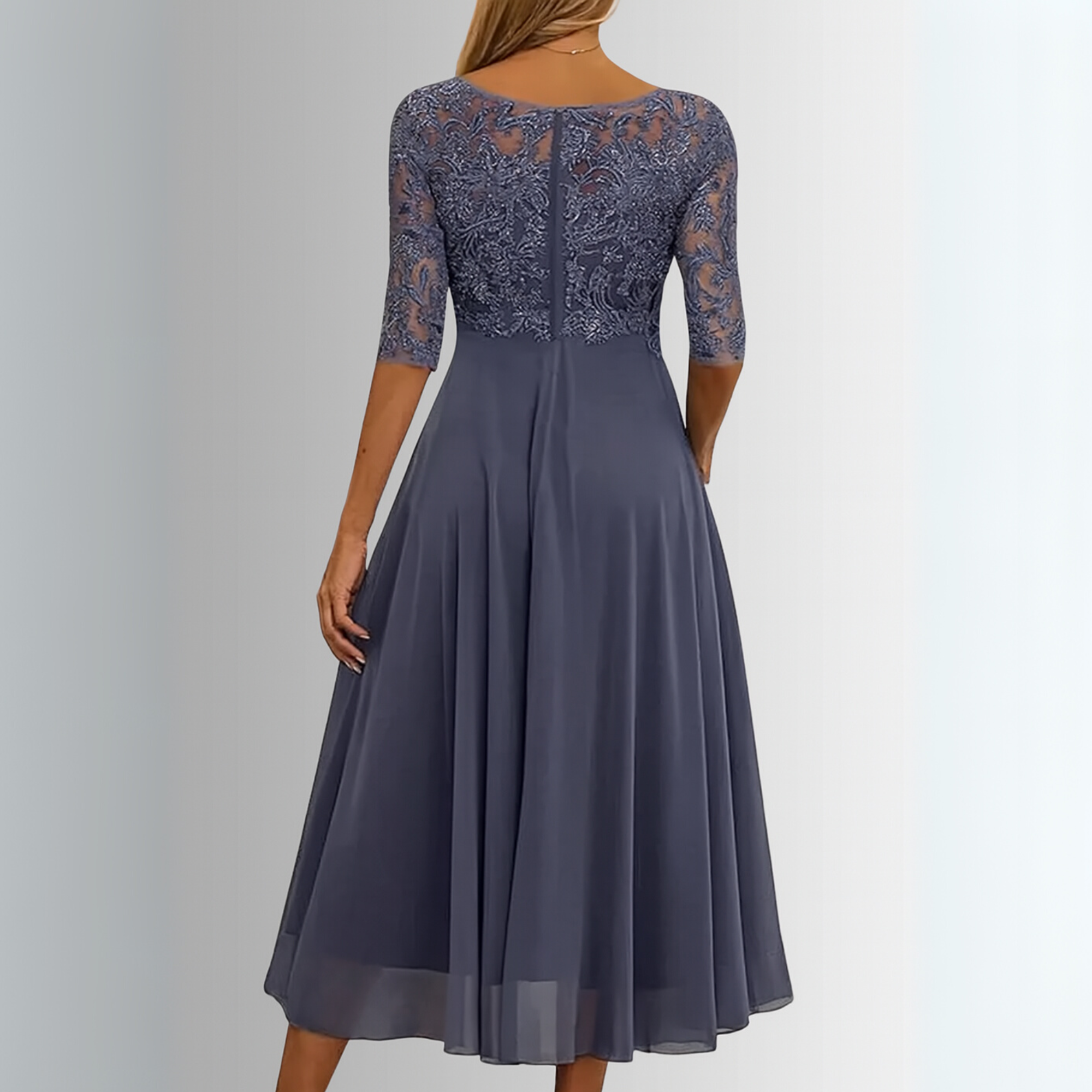 ELARA | REFINED LACE ELEGANT DRESS