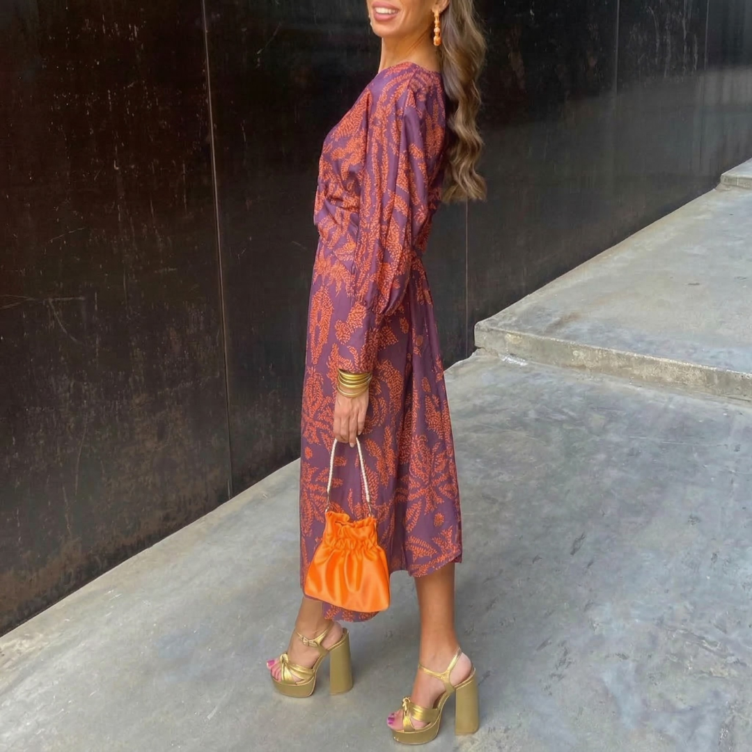 ALISON | STYLISH TUMMY COVERING MAXI DRESS