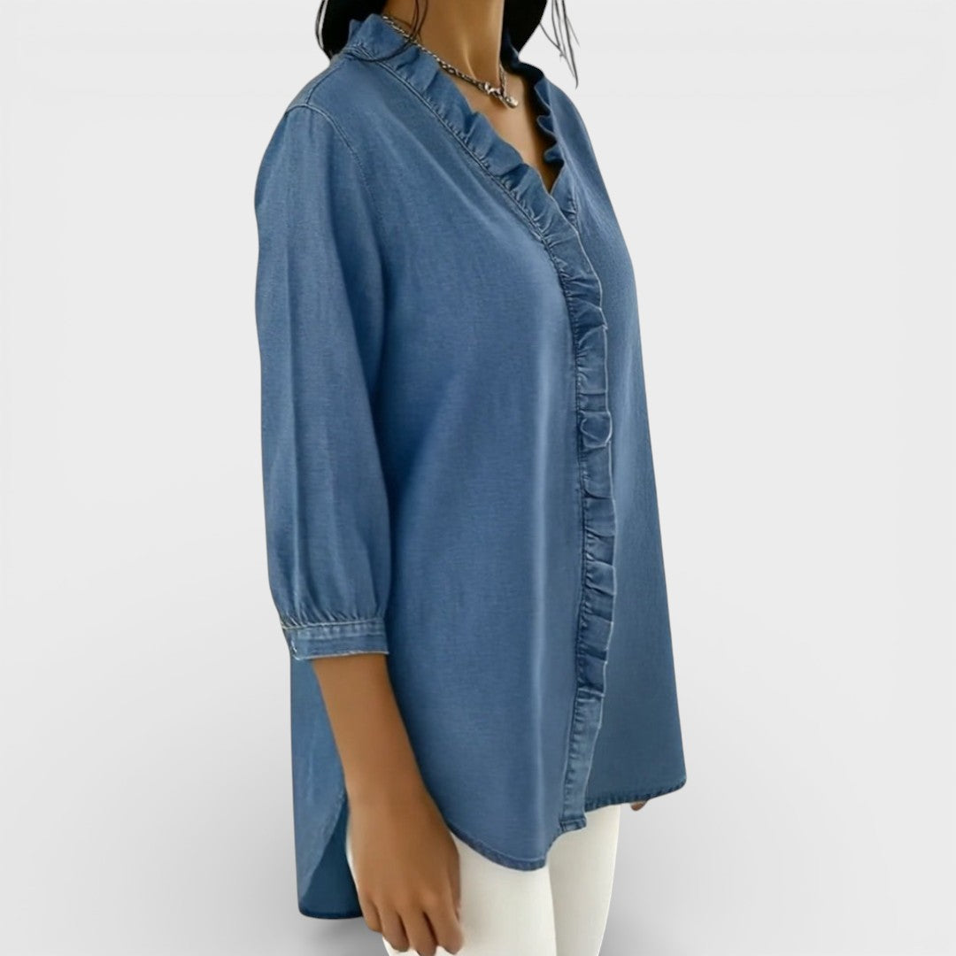 DELILAH | ELEGANT TUMMY COVERING BLOUSE