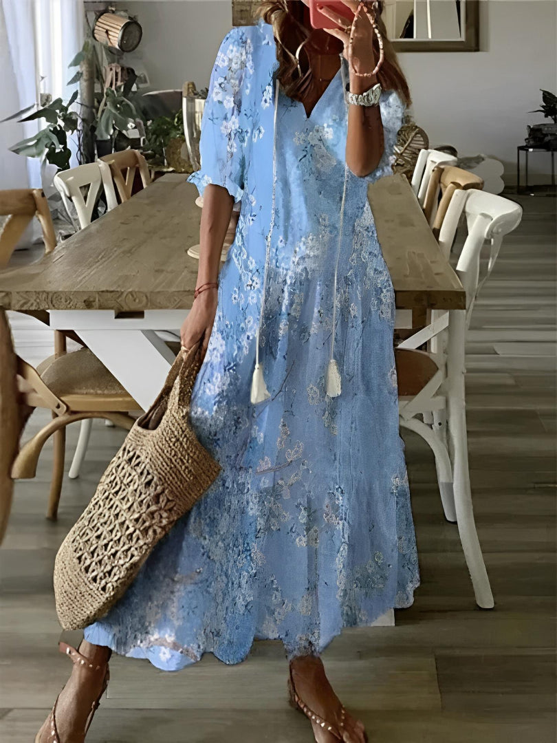 SUZIE | BOHO VINTAGE TUMMY COVERING SUMMER DRESS