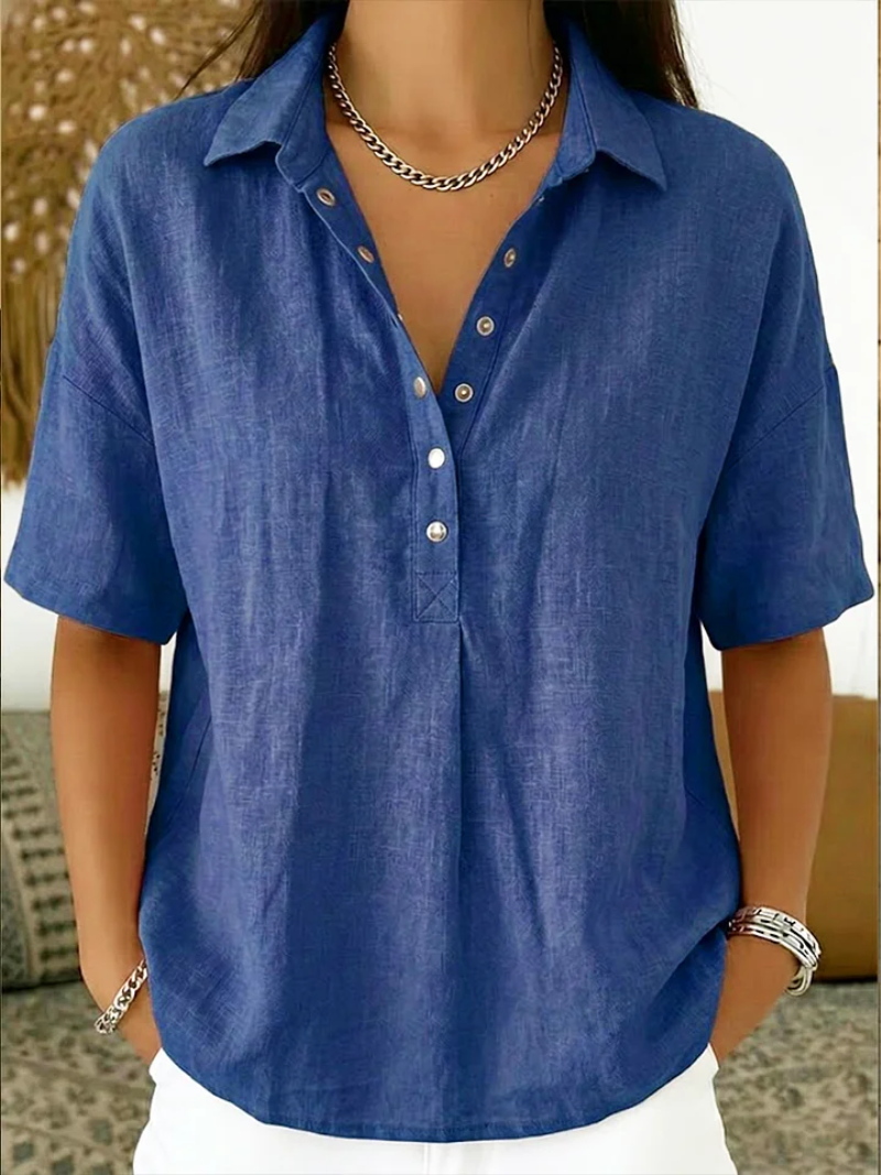 CLARA | RELAXED BLOUSE WITH TUMMY COVERAGE