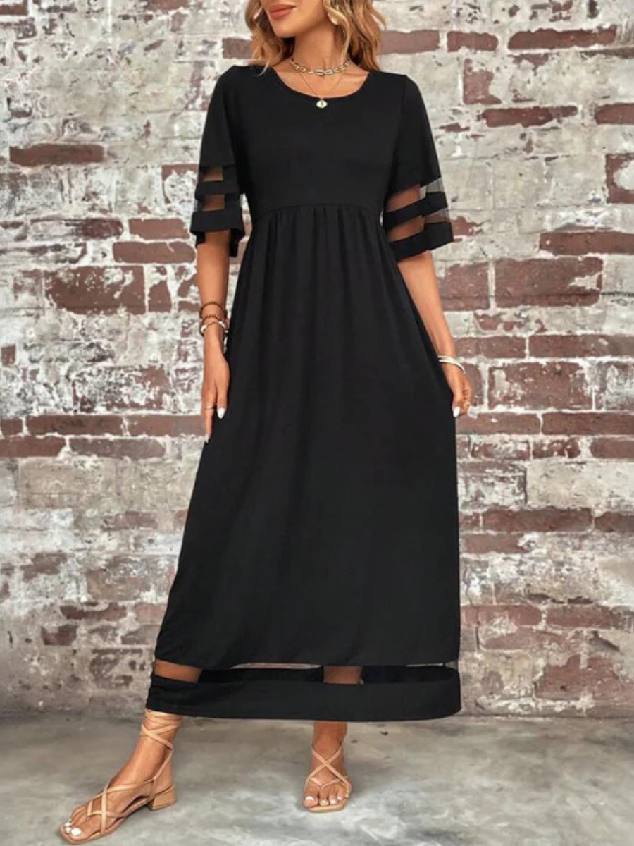 AUBRIELLE | ELEGANT EMPIRE WAIST DRESS