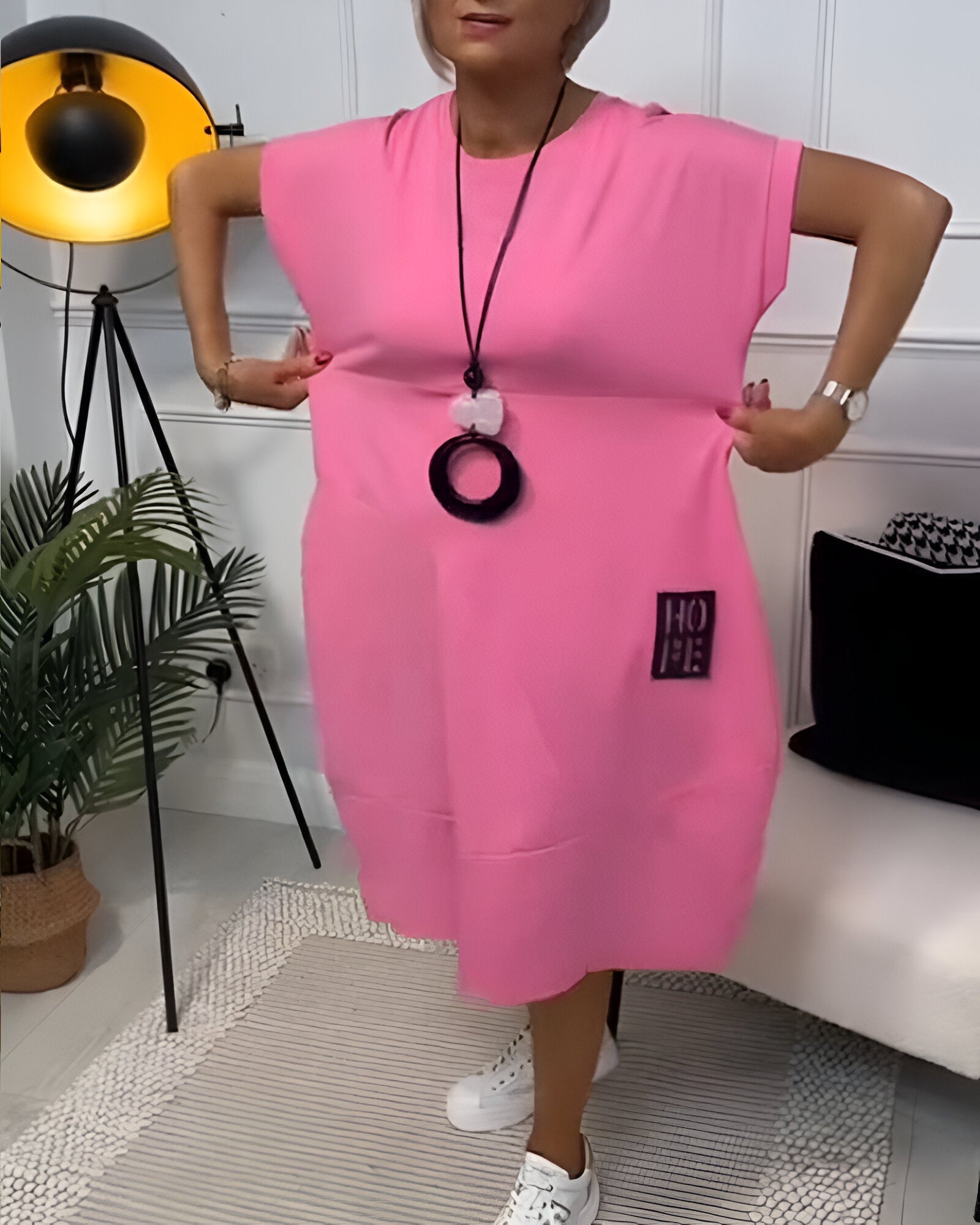 RITA | TUMMY COVERING COMFORT DRESS