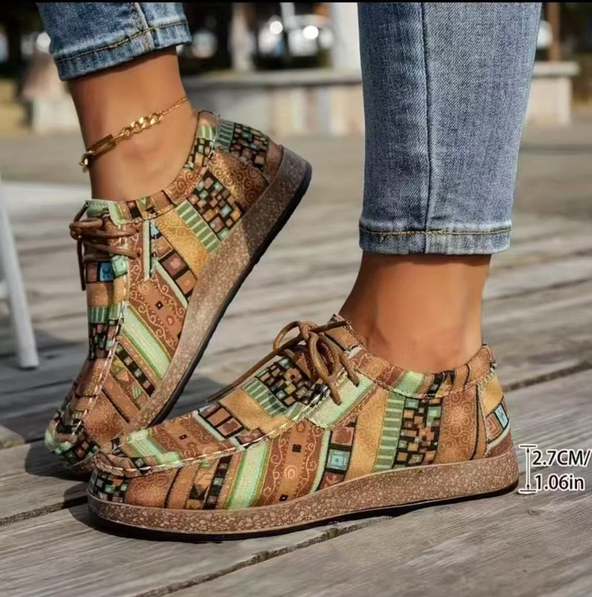 ZEPHIRA | COLOURFUL RETRO PATCHWORK SNEAKERS