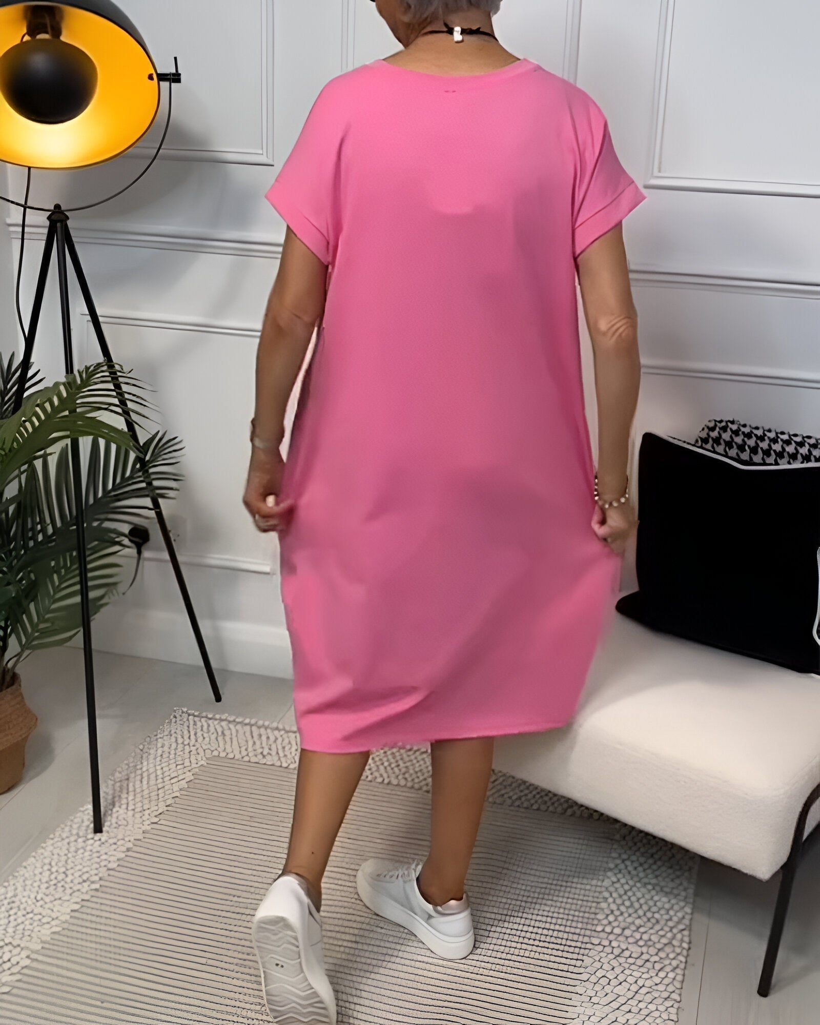 RITA | TUMMY COVERING COMFORT DRESS