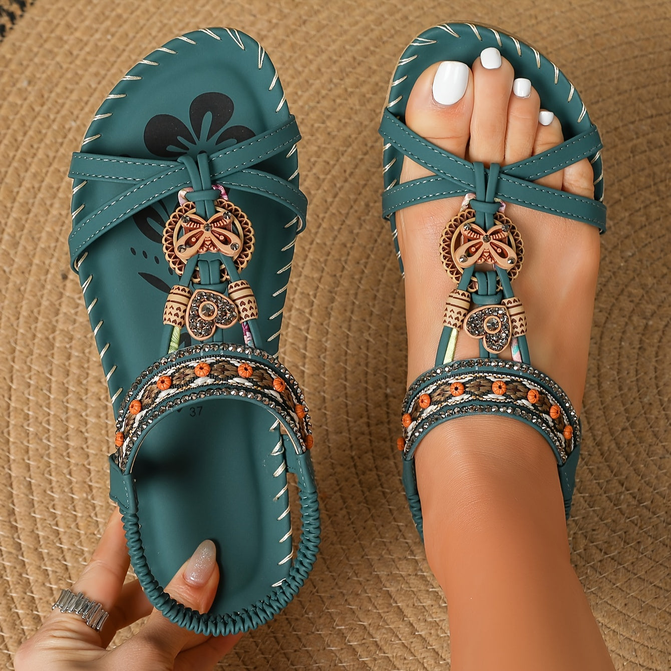 ANSLEY | STYLISH COASTAL SANDALS