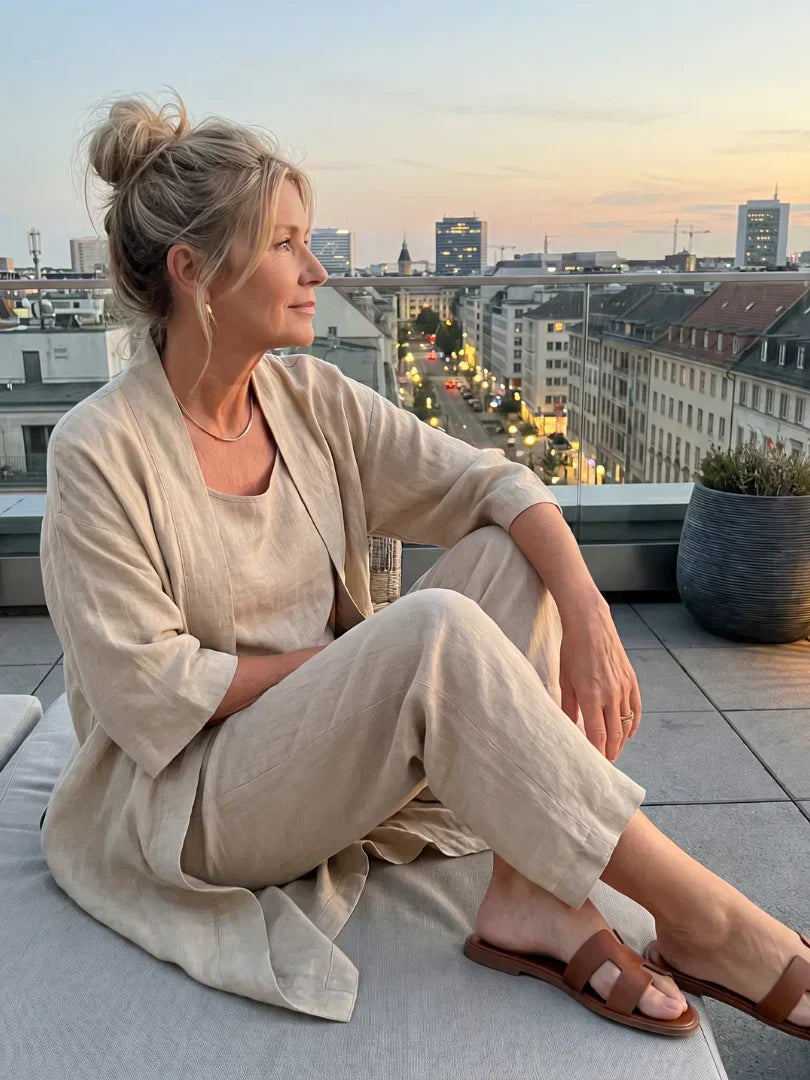 BIANCA | ELEGANT BREATHABLE SET