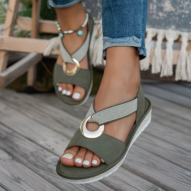 ANN | STYLISH COASTAL SANDALS