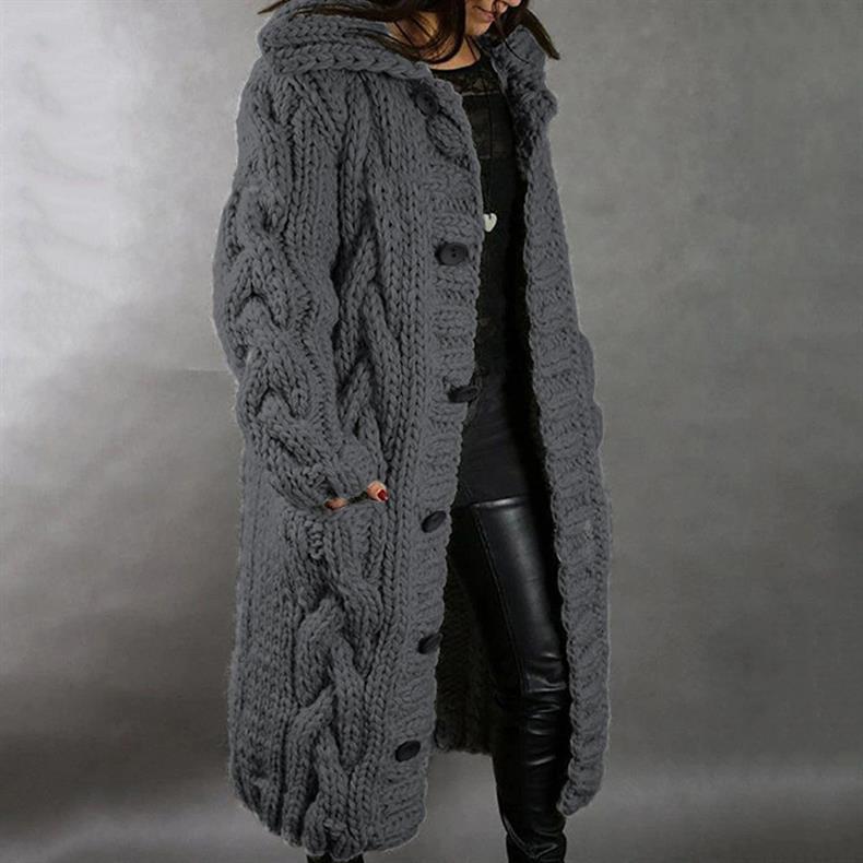 KARINA | COZY CABLE-KNIT COAT