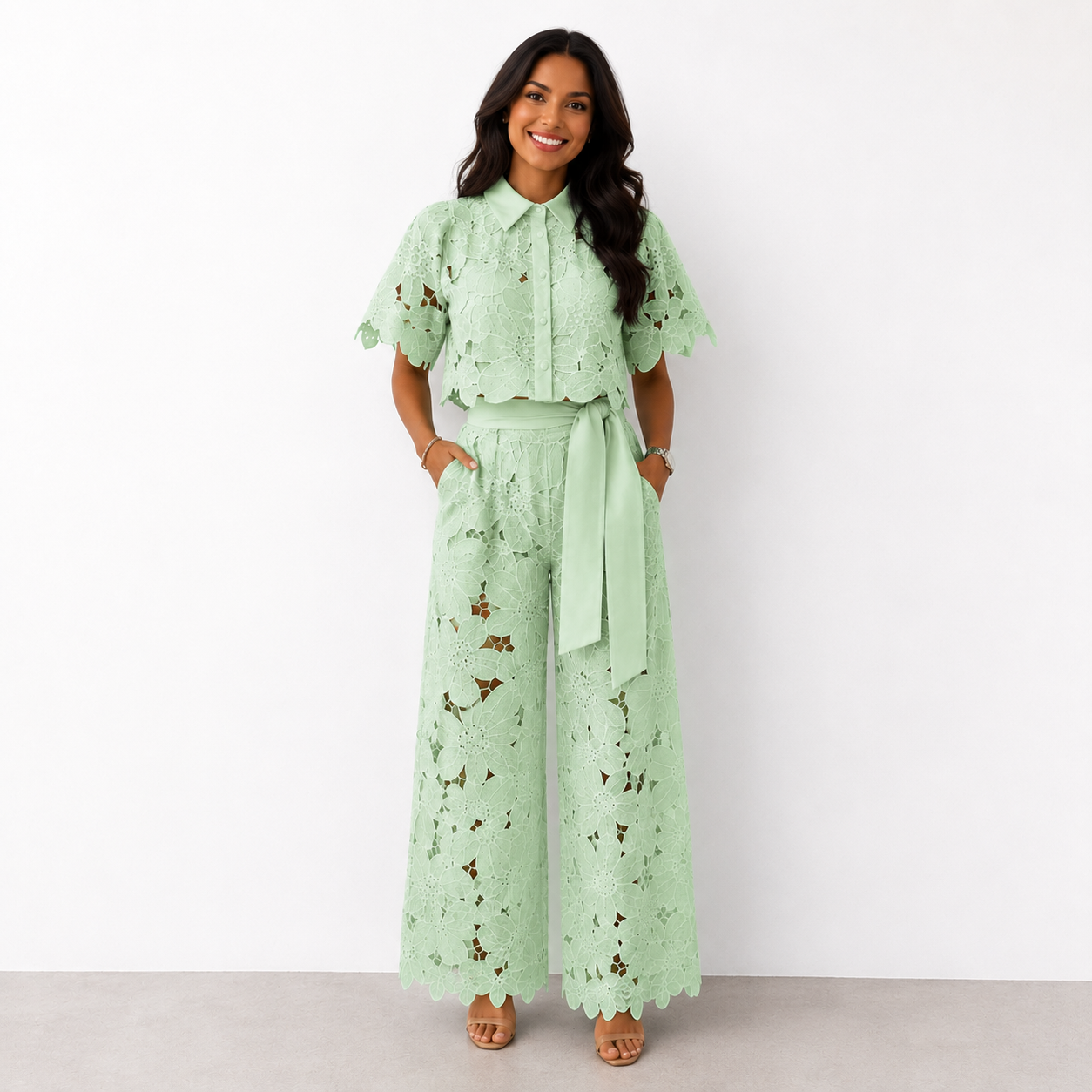 MARLOWE | ELEGANT TUMMY COVERING TWO-PIECE SET