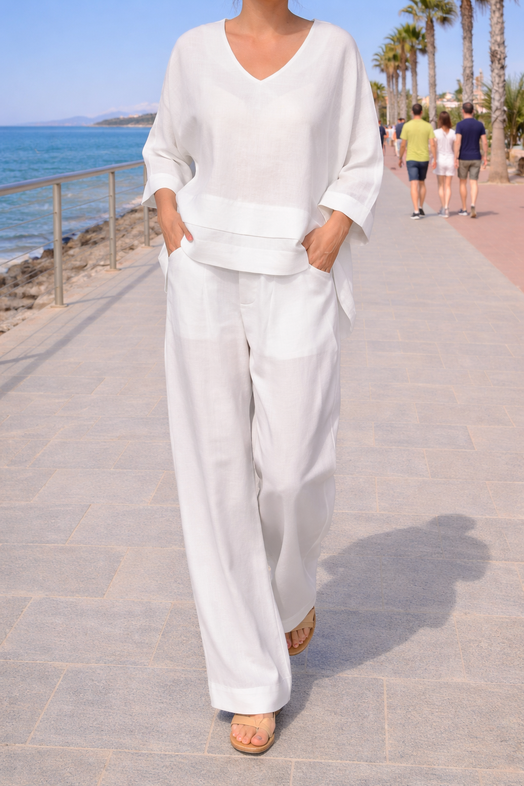 SIENNA | RELAXED FIT TUMMY COVERAGE TWO-PIECE SET