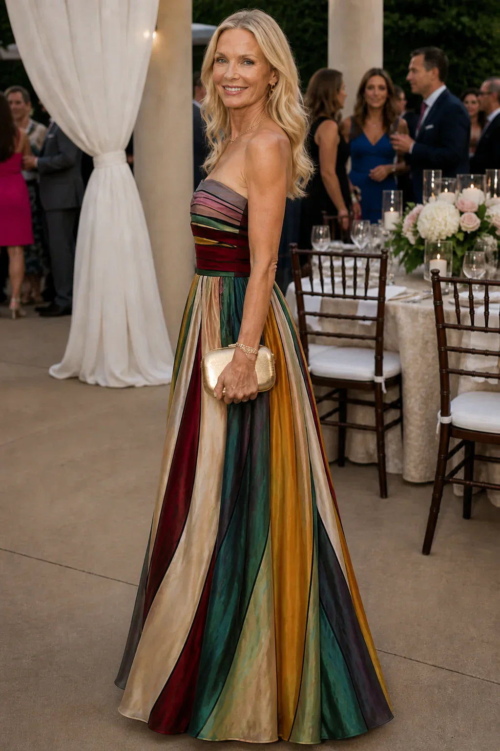 TALIAH | EFFORTLESS STRAPLESS A-LINE DRESS