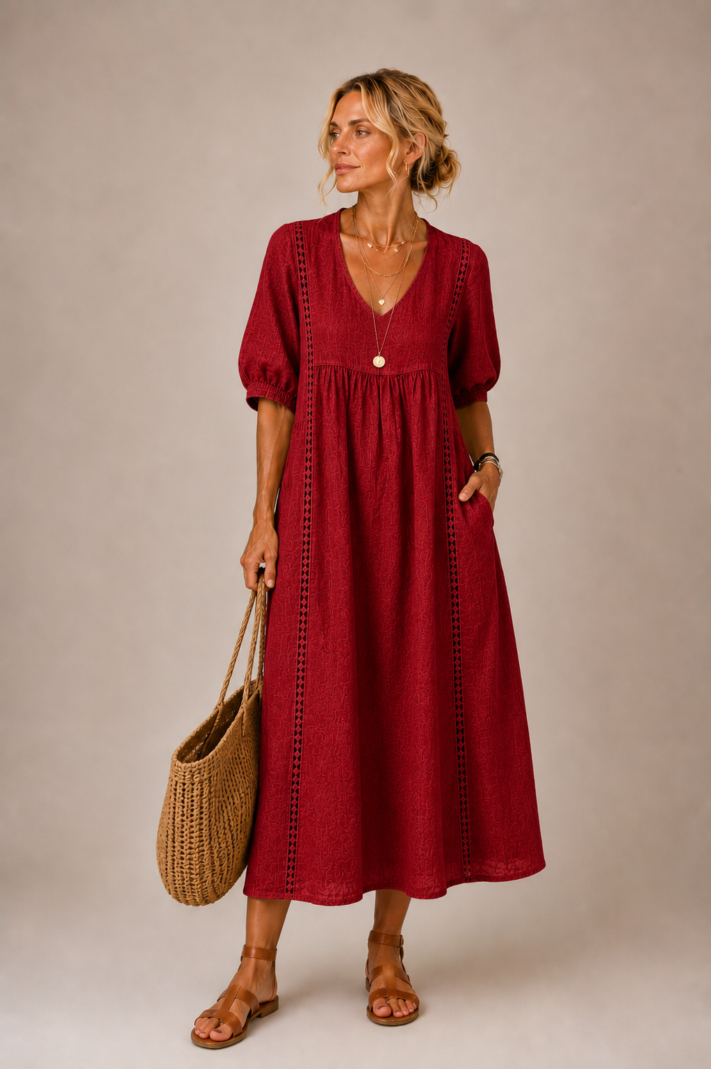 ROXANE | SUMMER MIDI DRESS