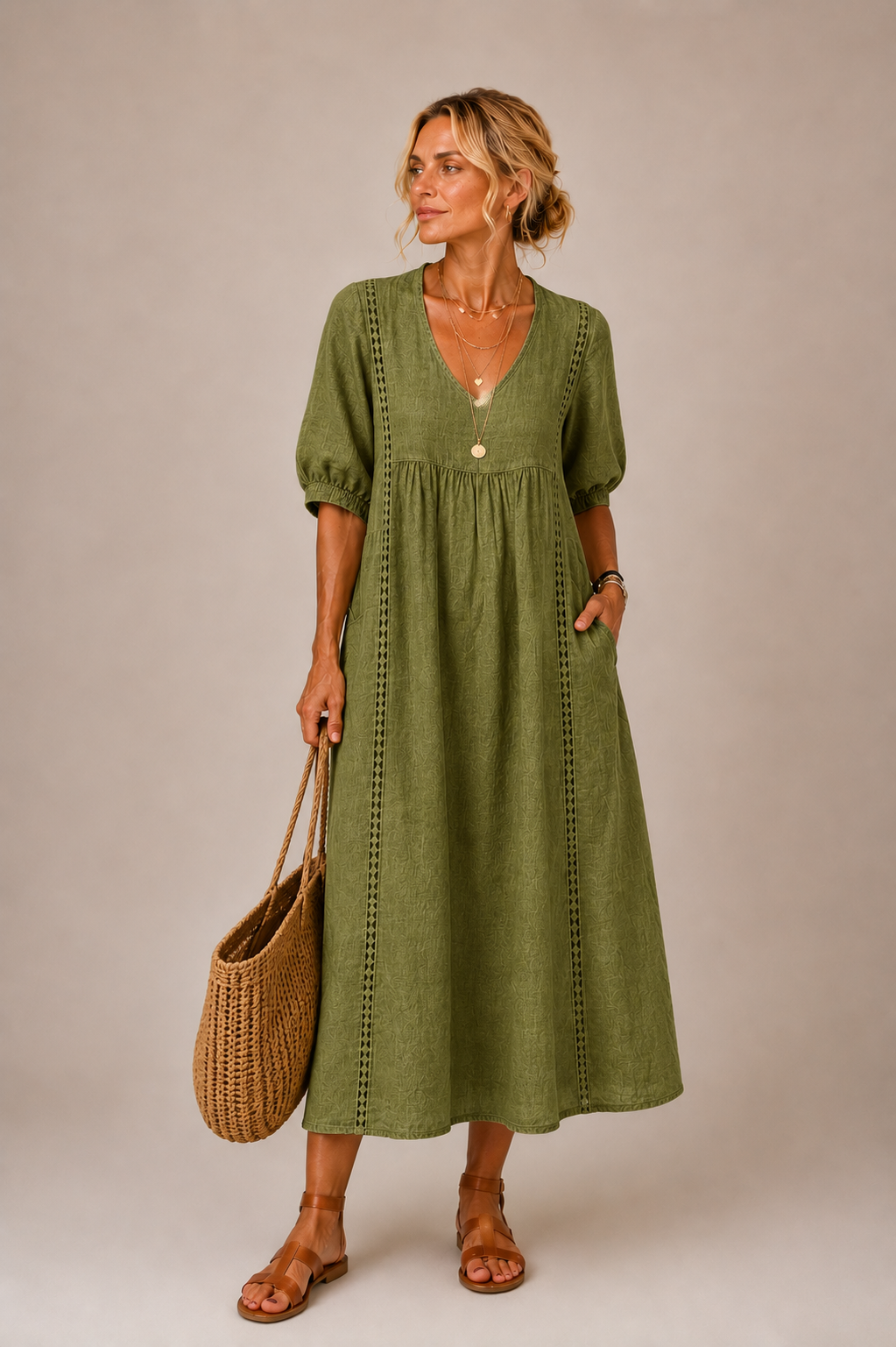 SERAPHINA | SUMMER MIDI DRESS