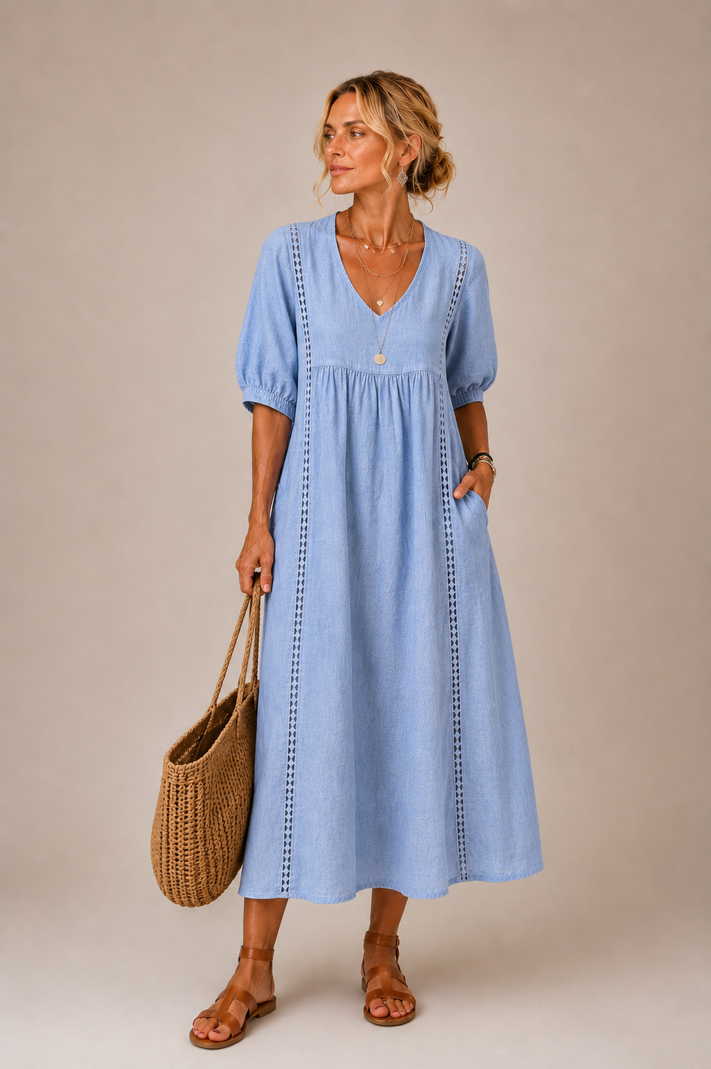 ROXANE | SUMMER MIDI DRESS
