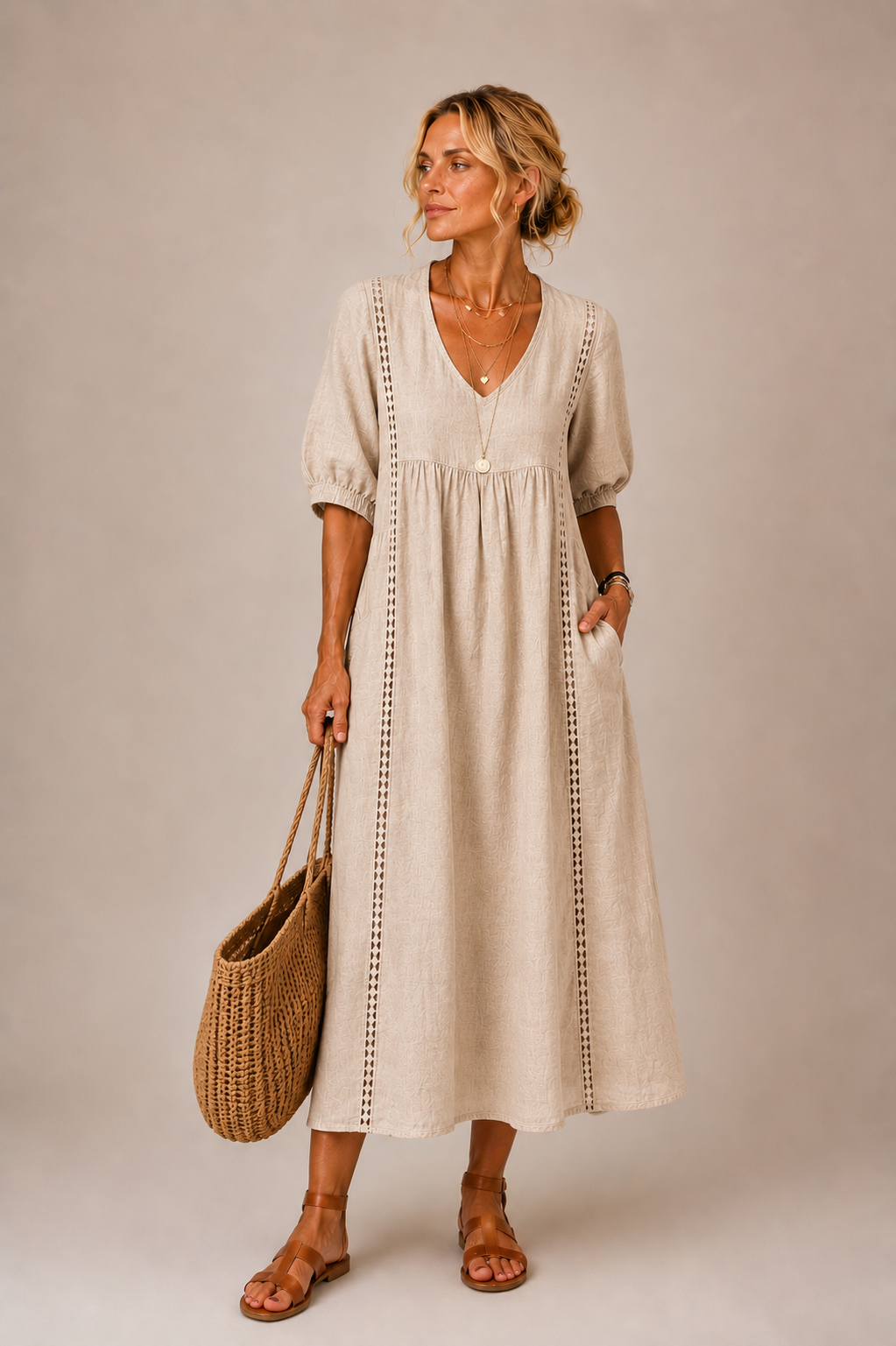 ROXANE | SUMMER MIDI DRESS