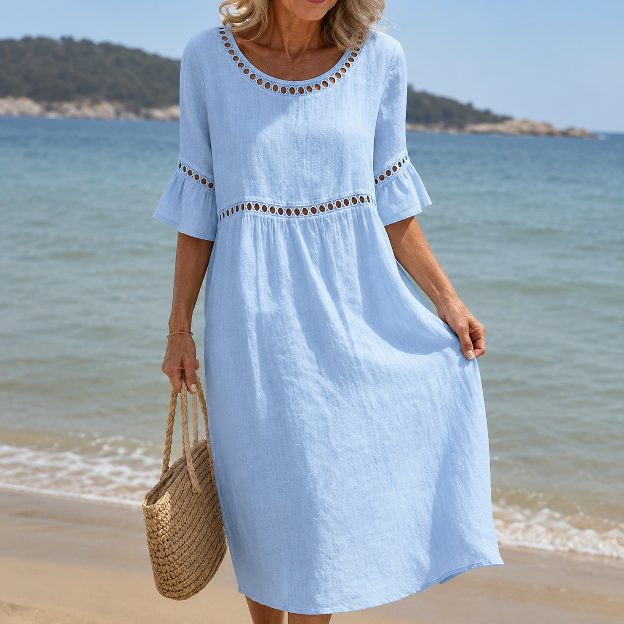 FLORENCE | FLOWING MIDI DRESS