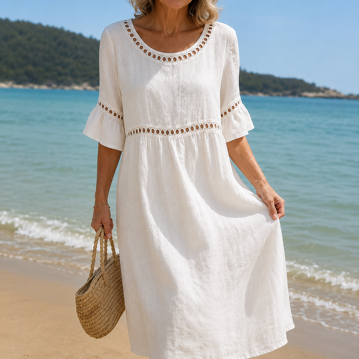 FLORENCE | FLOWING MIDI DRESS
