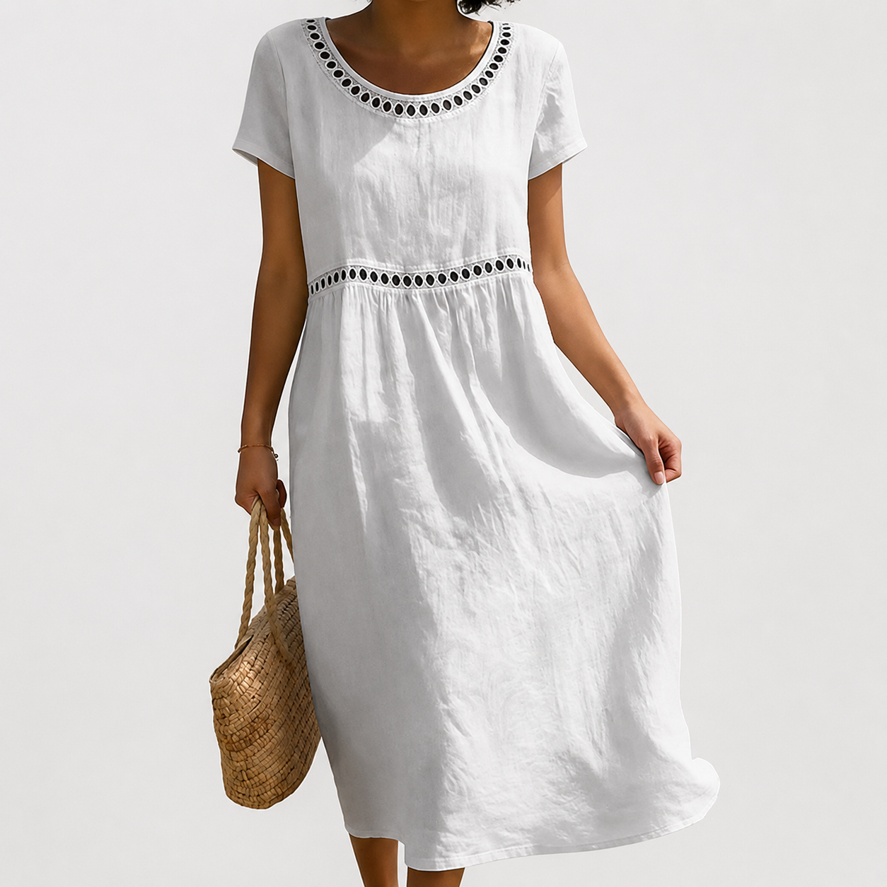 COSIMA | EMBROIDERED DRESS