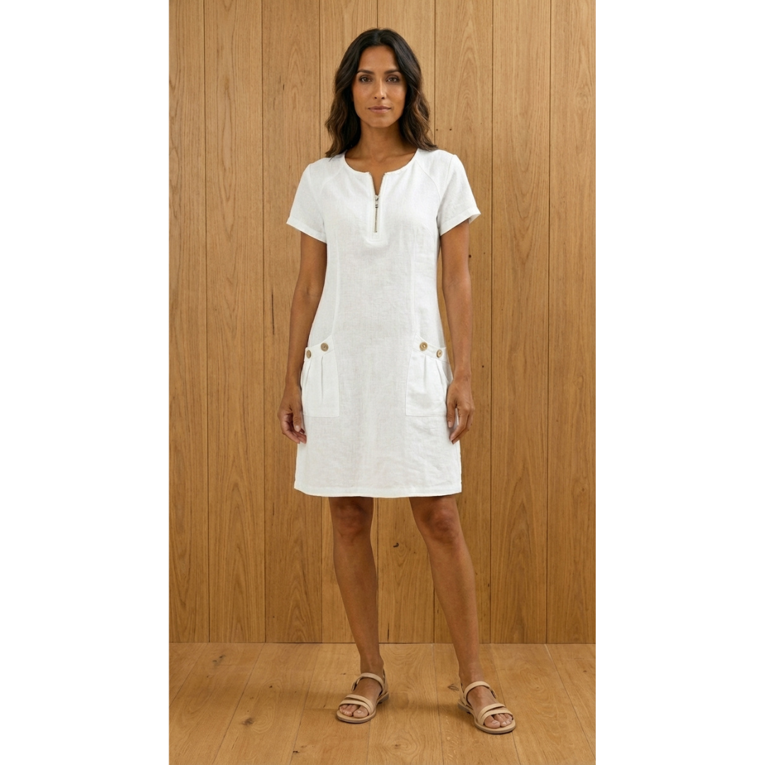 SOPHIE | EASY FIT TUMMY COVERING DAY DRESS