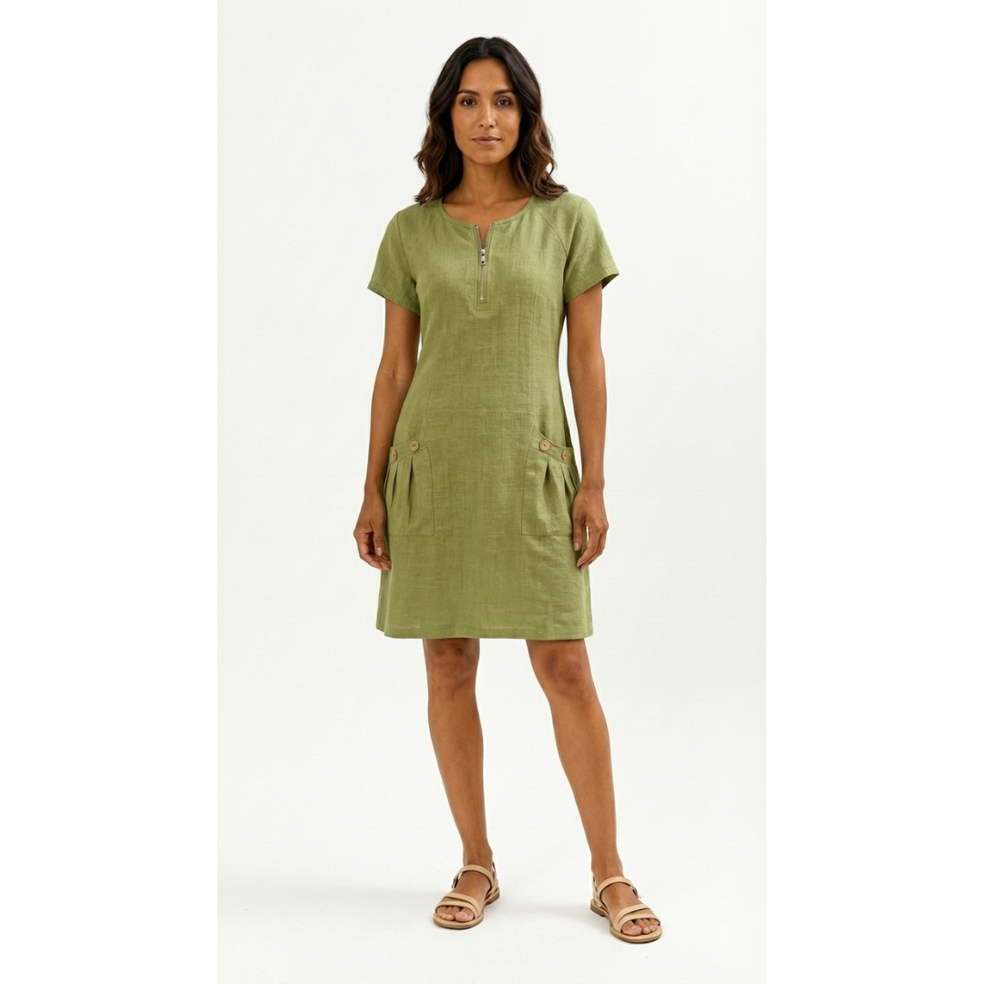 SOPHIE | EASY FIT TUMMY COVERING DAY DRESS