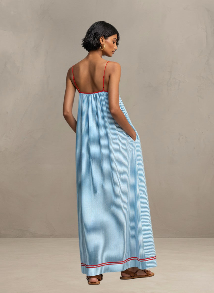 PEARL | FLOWING SUMMER MAXI DRESS
