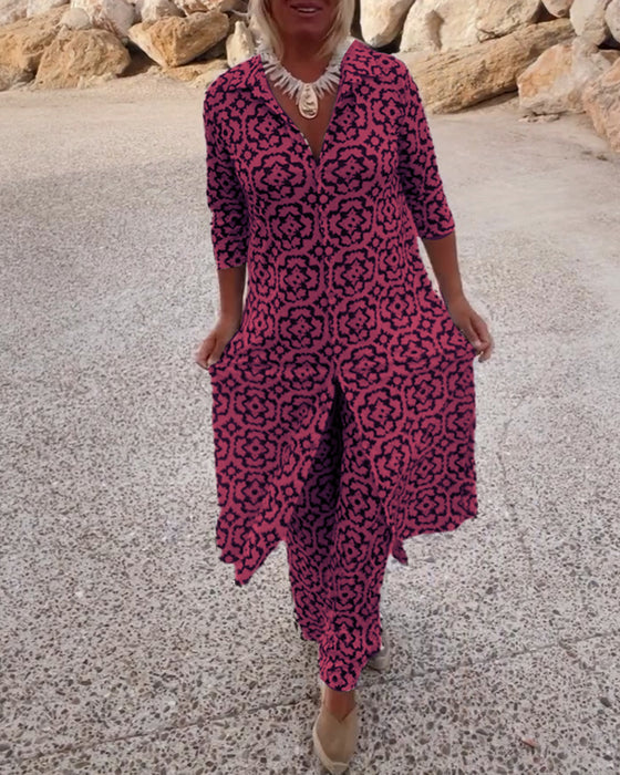 ELENA | STYLISH PATTERN BUTTON SET