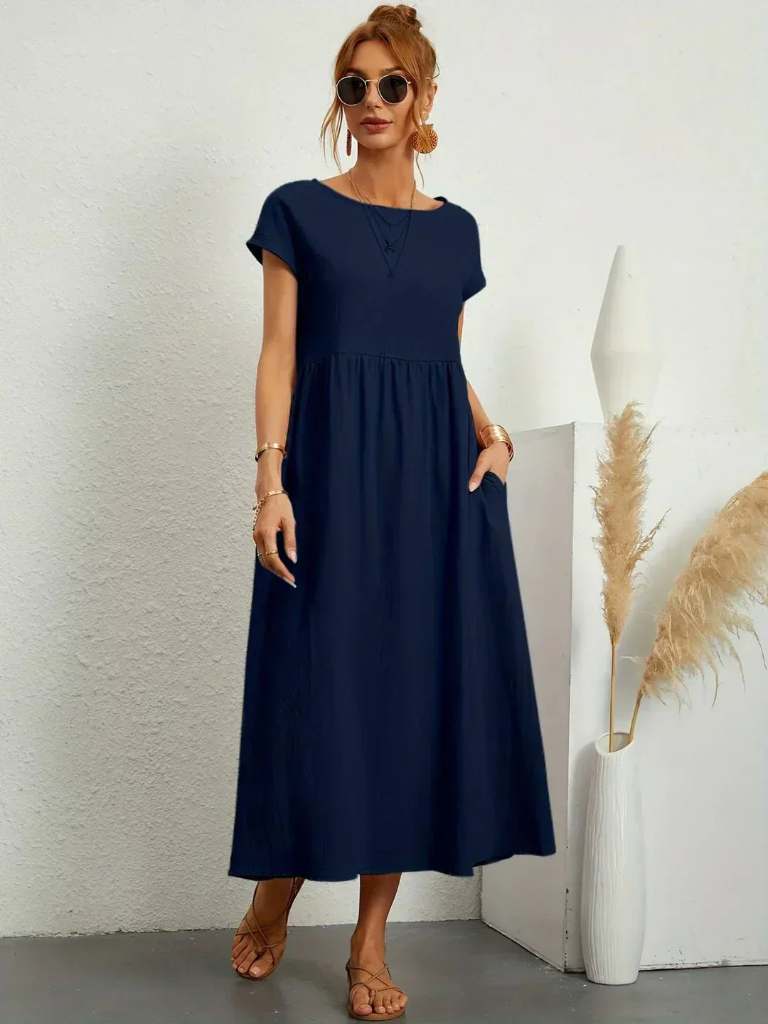 SELINA | STYLISH MIDI DRESS