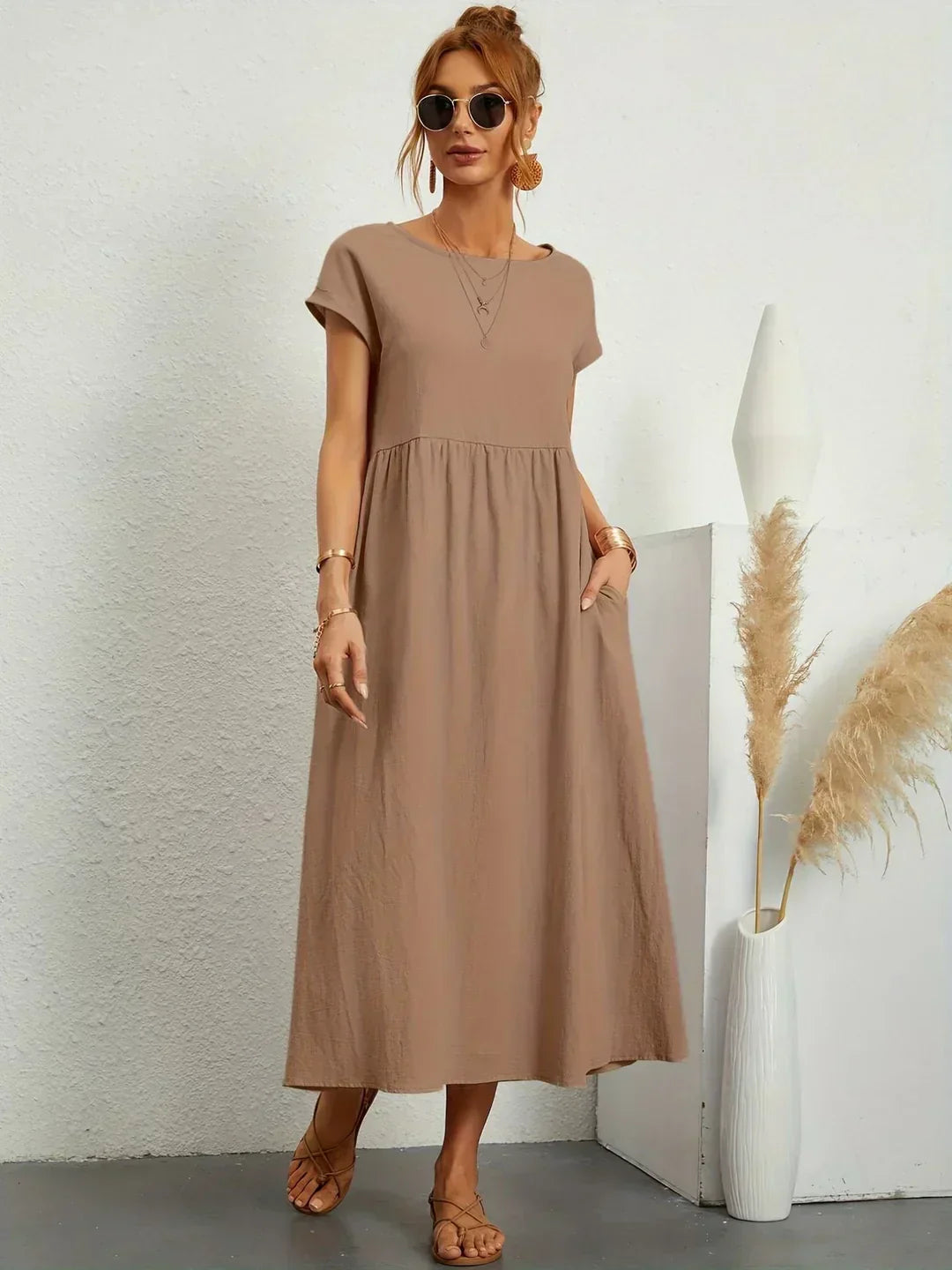 SELINA | STYLISH MIDI DRESS