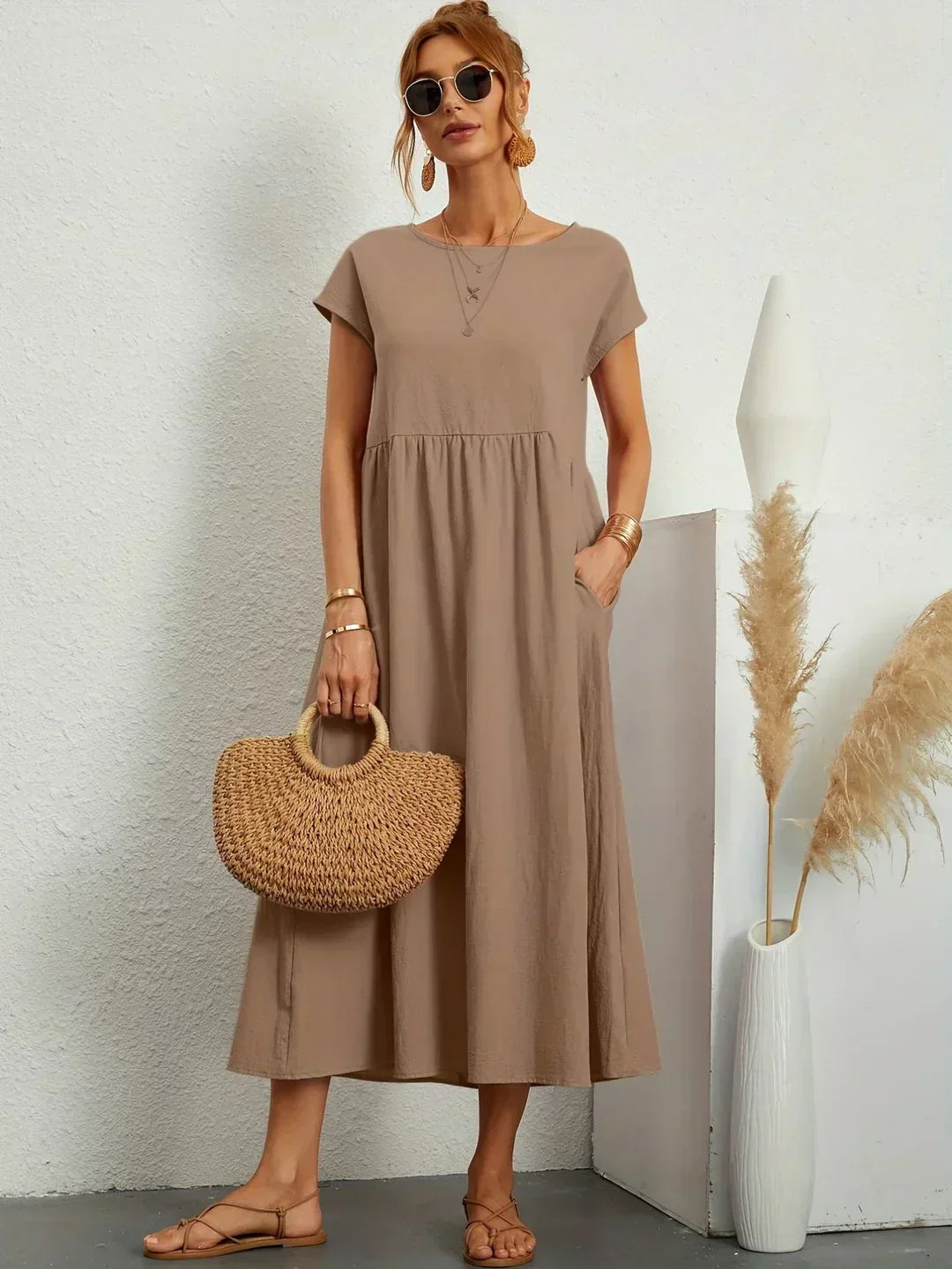 SELINA | STYLISH MIDI DRESS