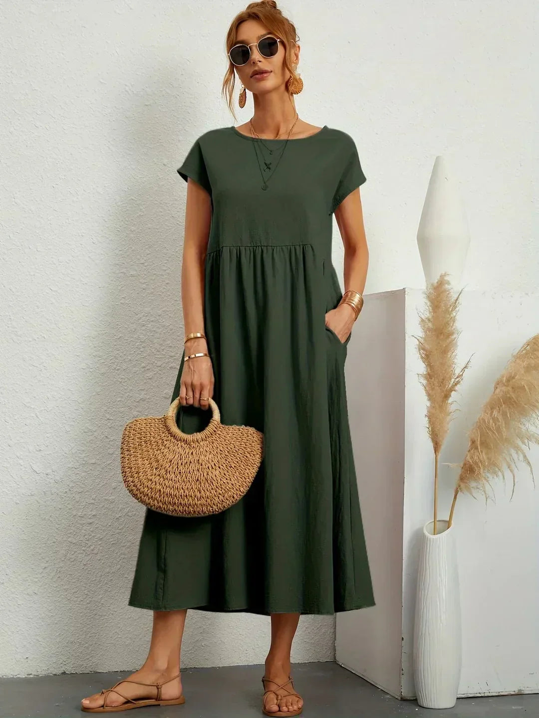 SELINA | STYLISH MIDI DRESS