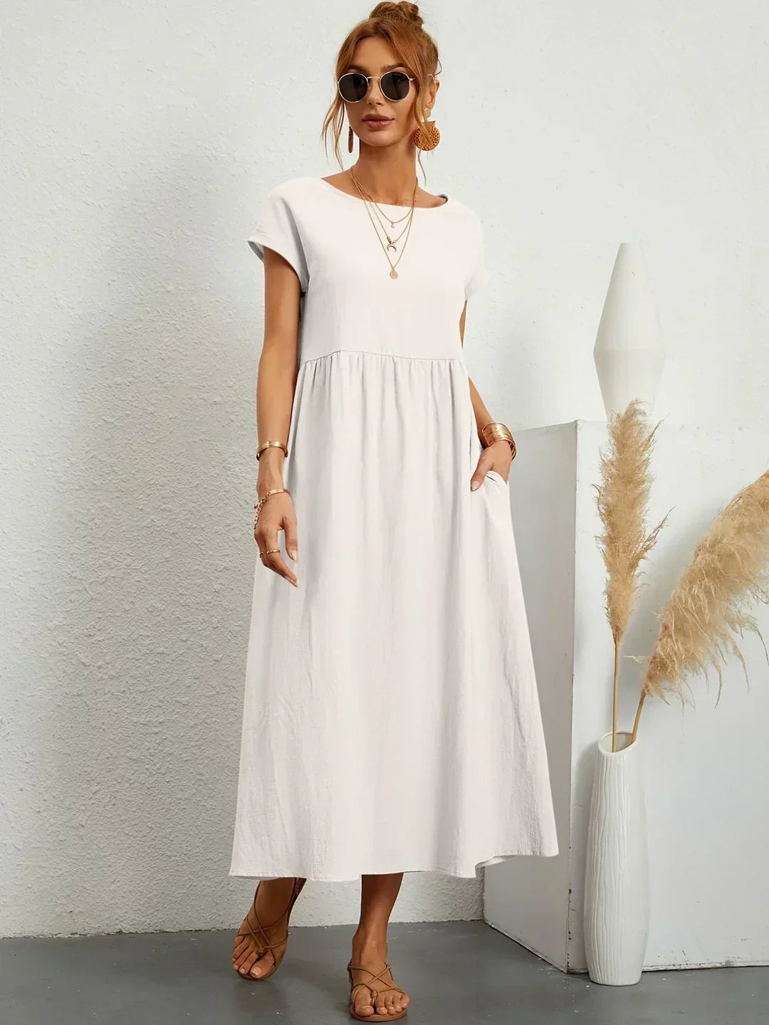 SELINA | STYLISH MIDI DRESS