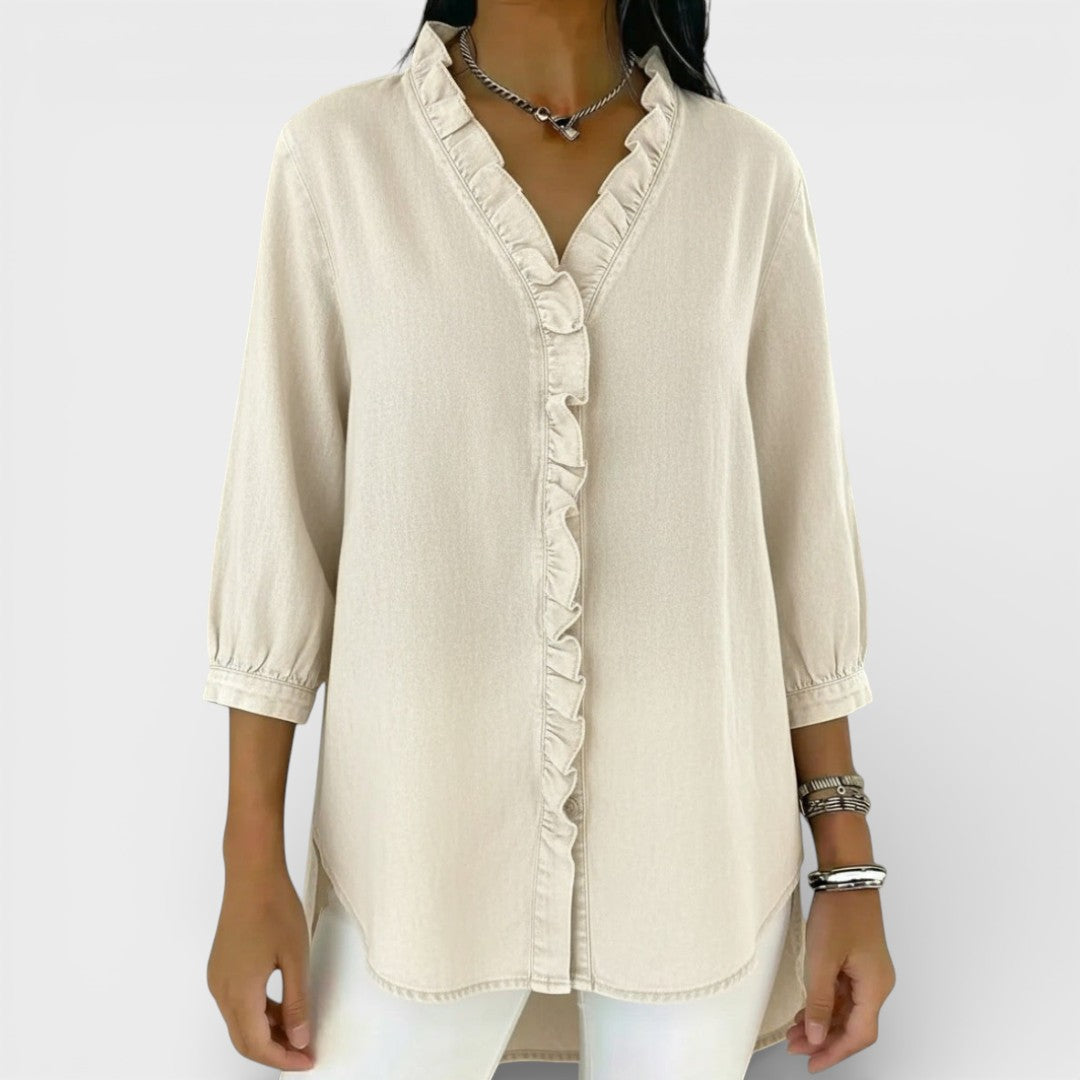 DELILAH | ELEGANT TUMMY COVERING BLOUSE