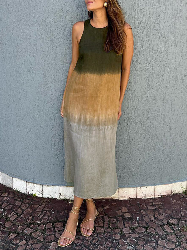 LINN | STYLISH TUMMY COVERING SLEEVELESS DRESS