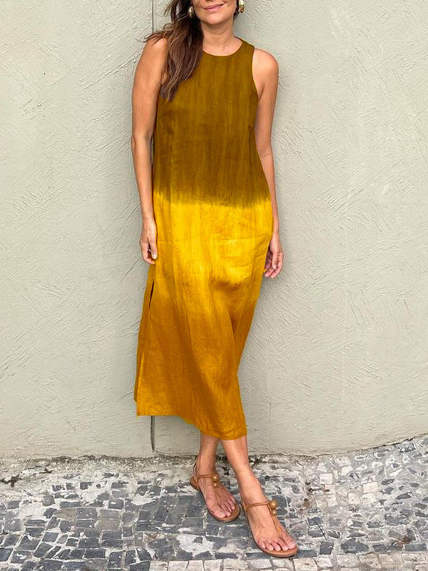LINN | STYLISH TUMMY COVERING SLEEVELESS DRESS