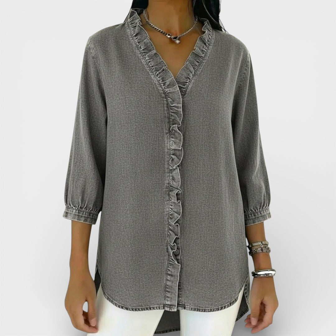 DELILAH | ELEGANT TUMMY COVERING BLOUSE