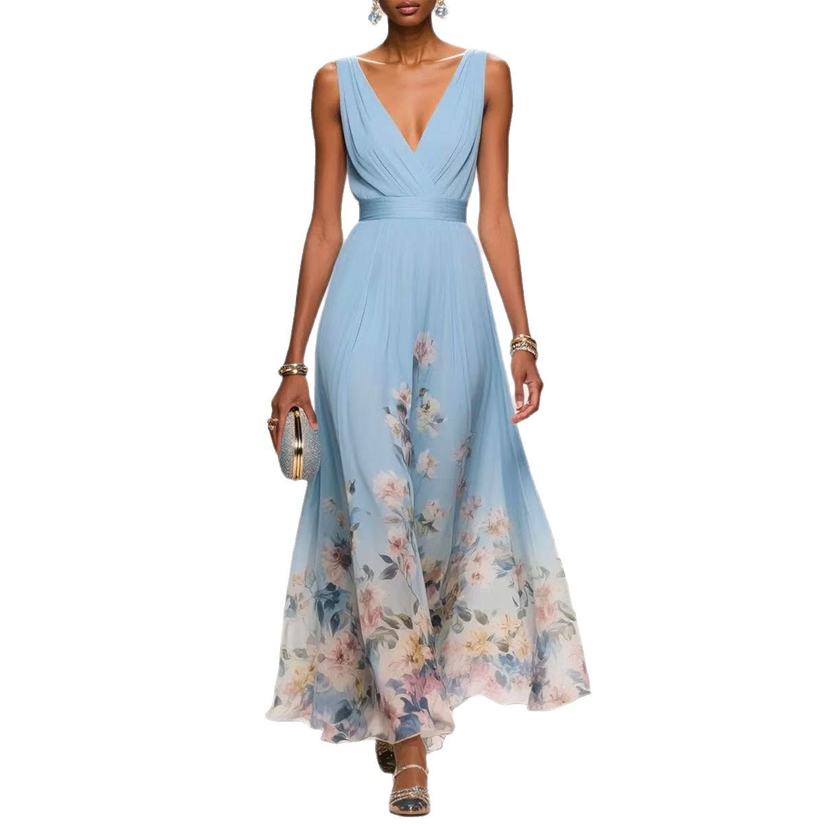 CINDY | ELEGANT TUMMY COVERING SUMMER DRESS