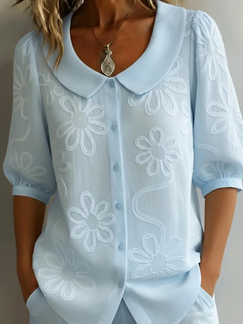 ISABELLA | ELEGANT EMBROIDERED BLOUSE